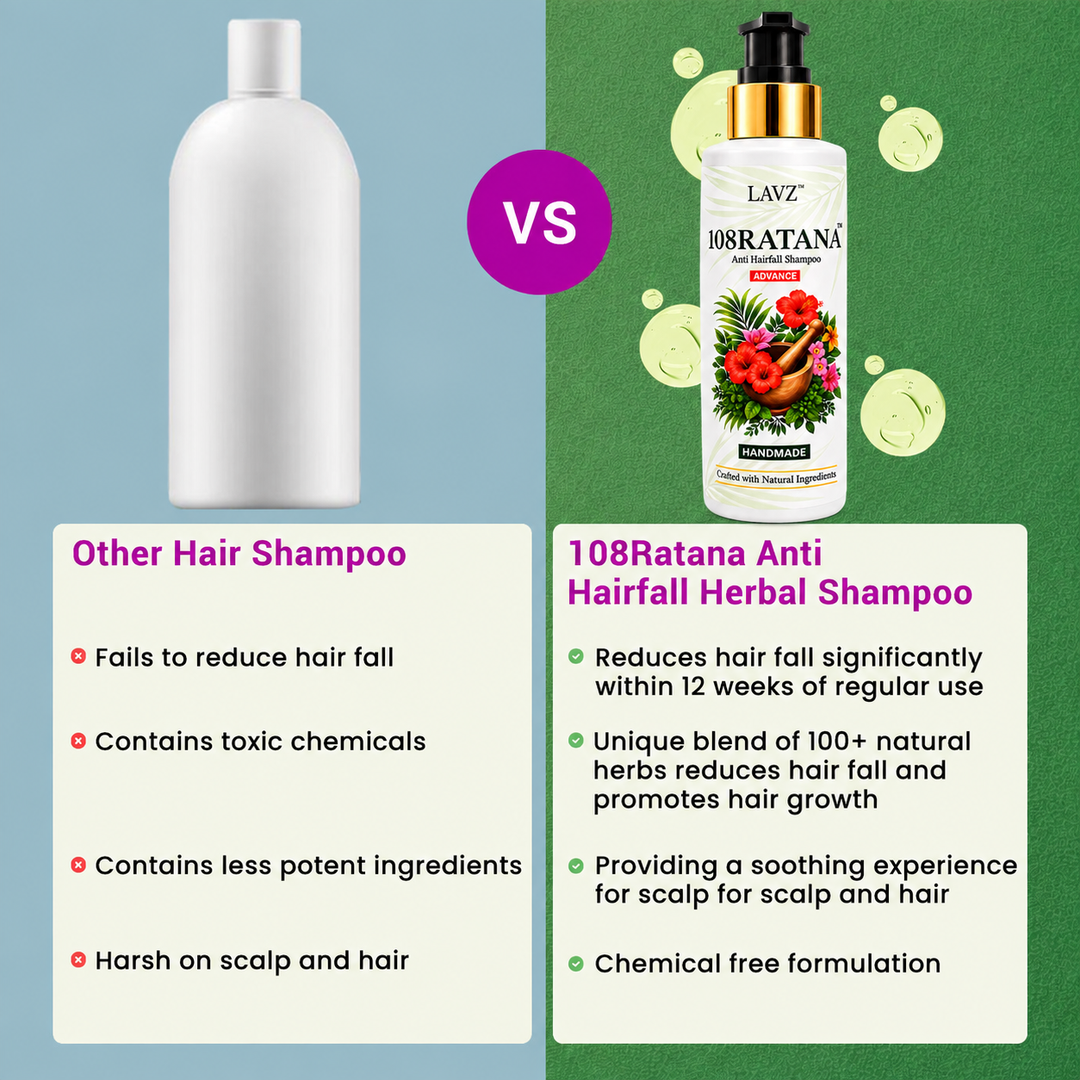108Ratana Anti Hair Fall Herbal Shampoo